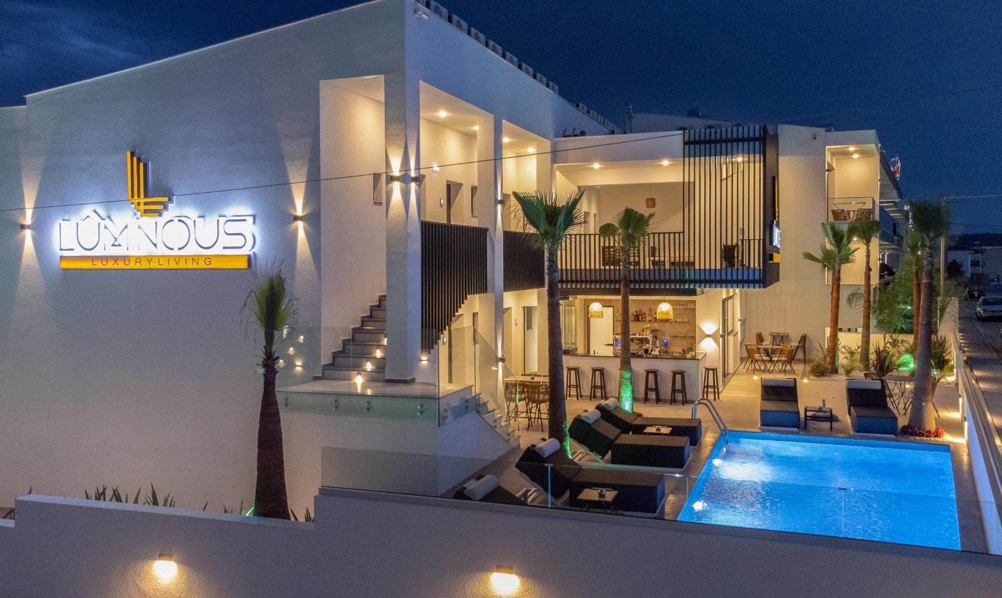 Luminous Luxury Living Aparthotel Kallithea  Kültér fotó