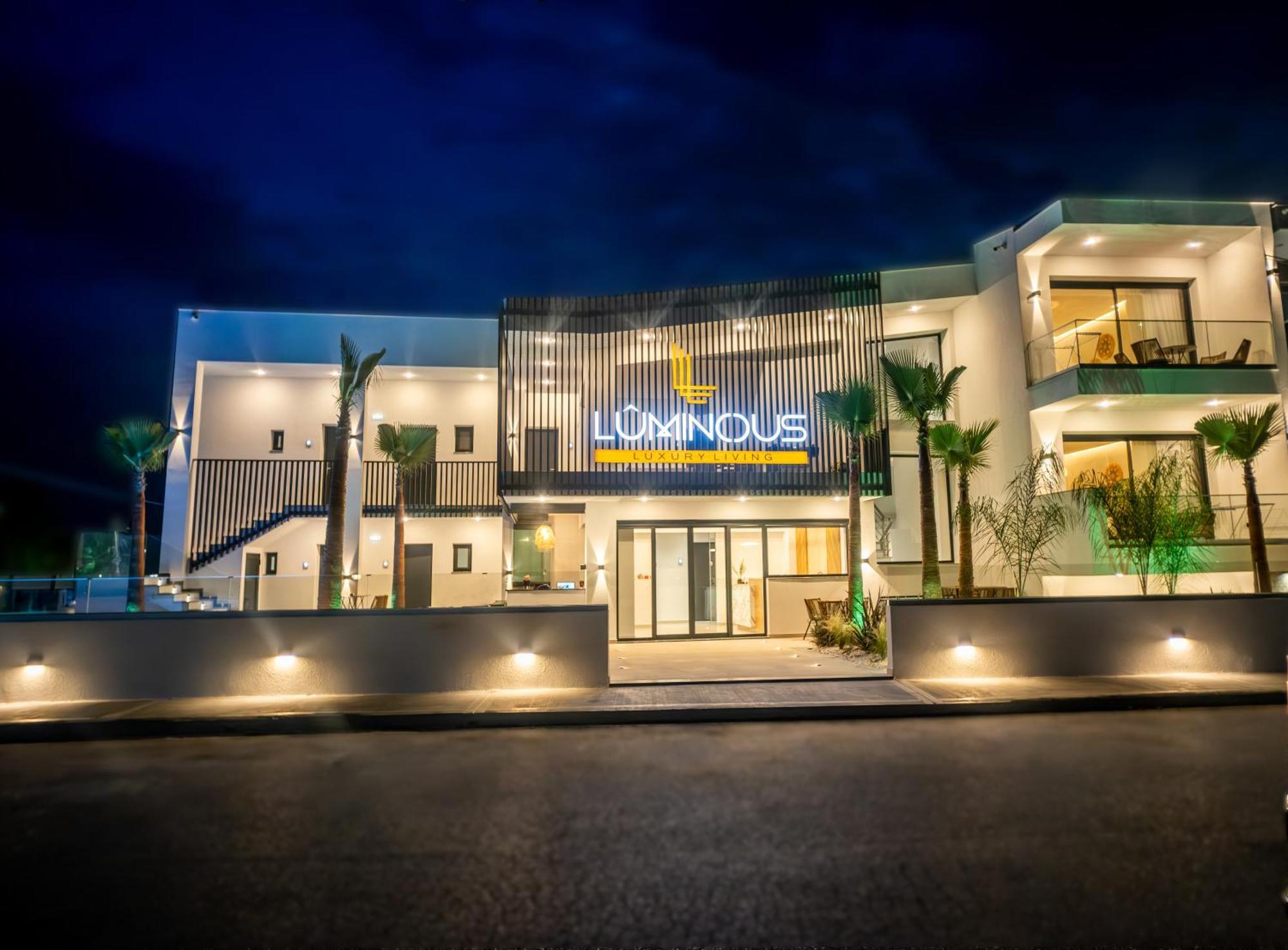 Luminous Luxury Living Aparthotel Kallithea  Kültér fotó